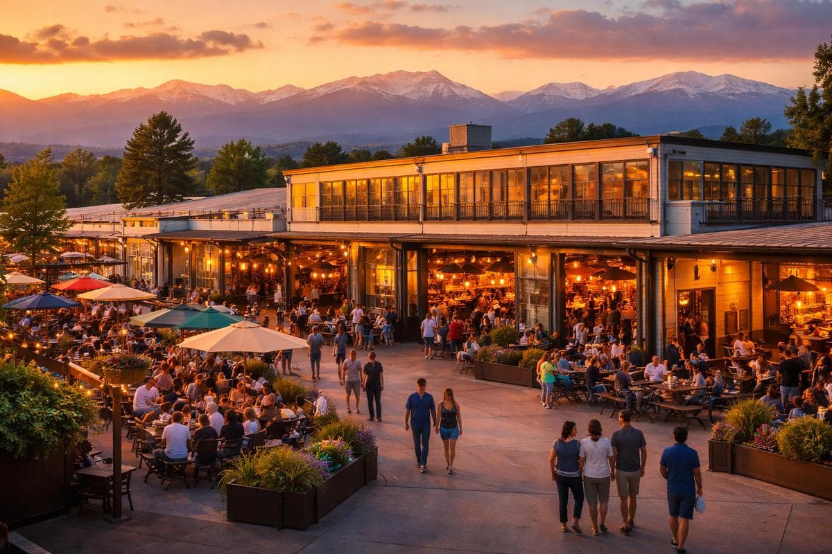 People meeting in Aurora — small group social outing