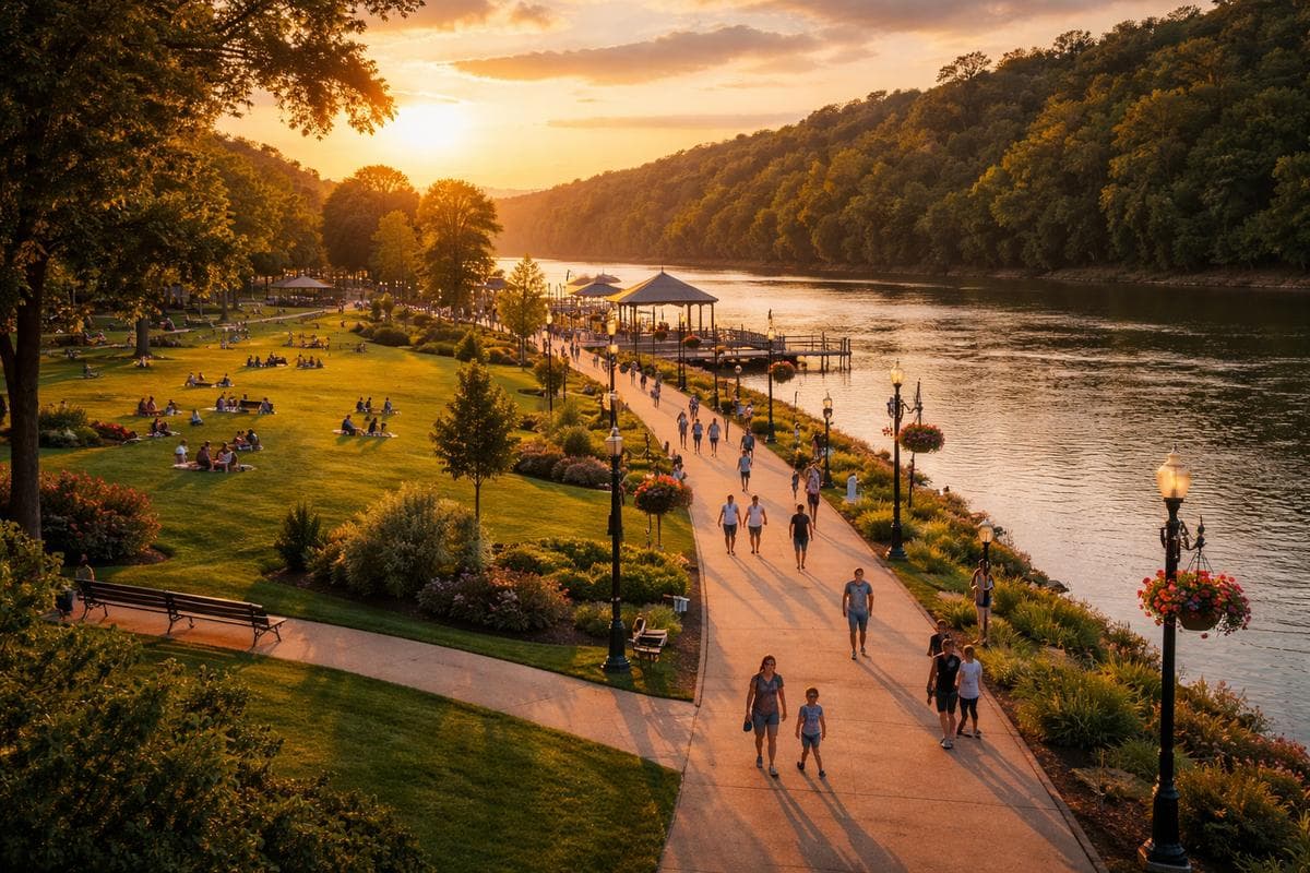 People meeting in Clarksville — small group social outing