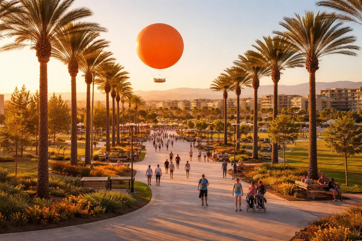 People meeting in Irvine — small group social outing