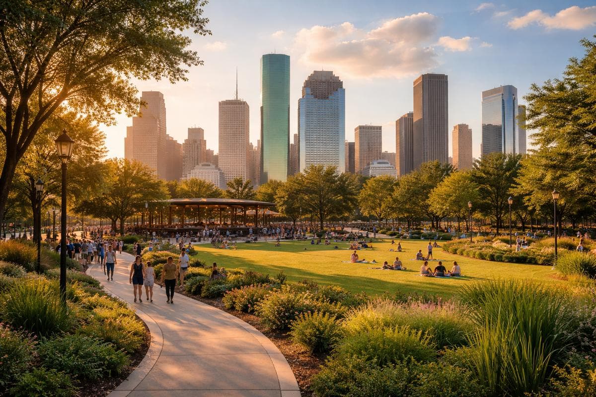 Midtown Houston, TX — where SophieConnects brings people together