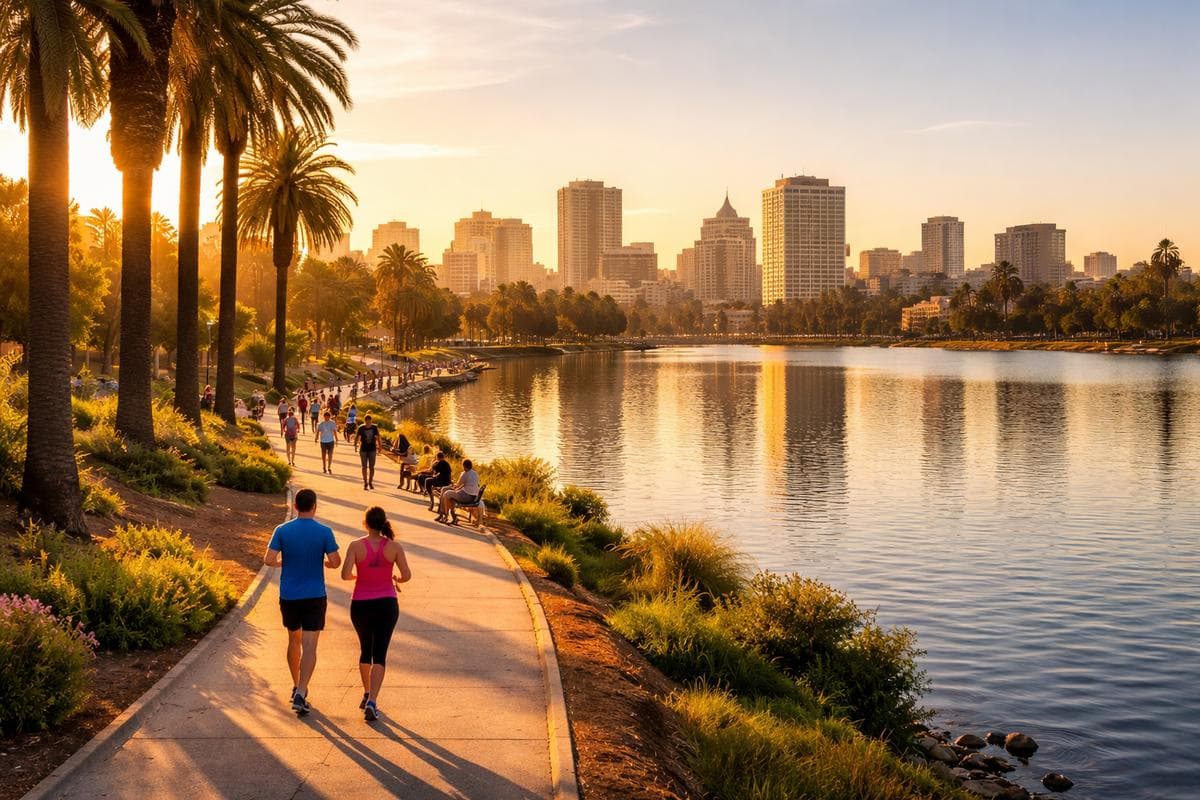 People meeting in Oakland — small group social outing