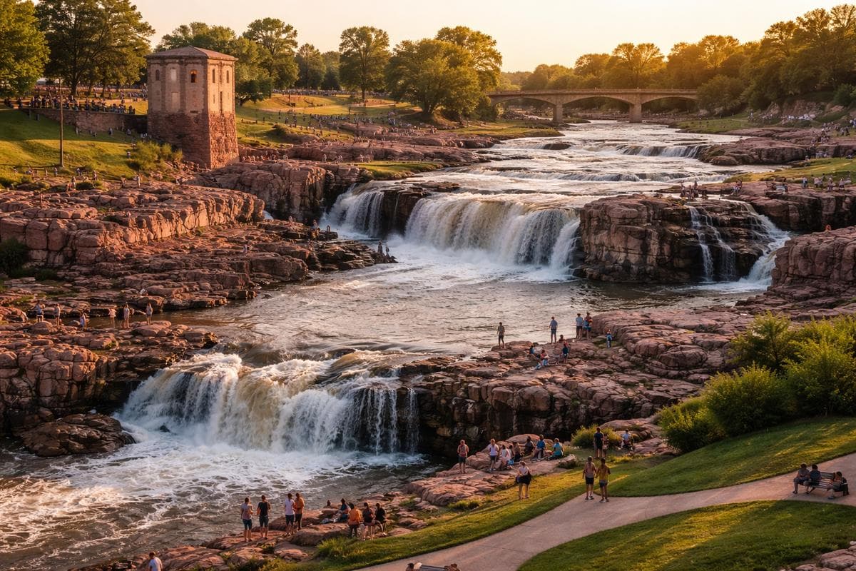 People meeting in Sioux Falls — small group social outing