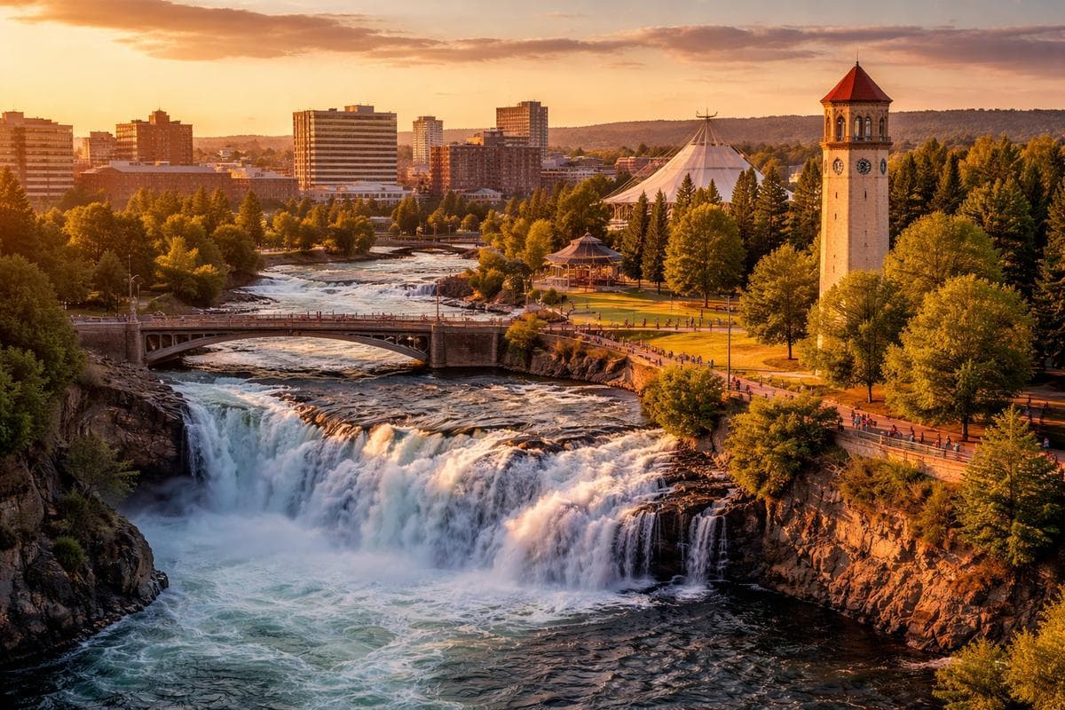 People meeting in Spokane — small group social outing