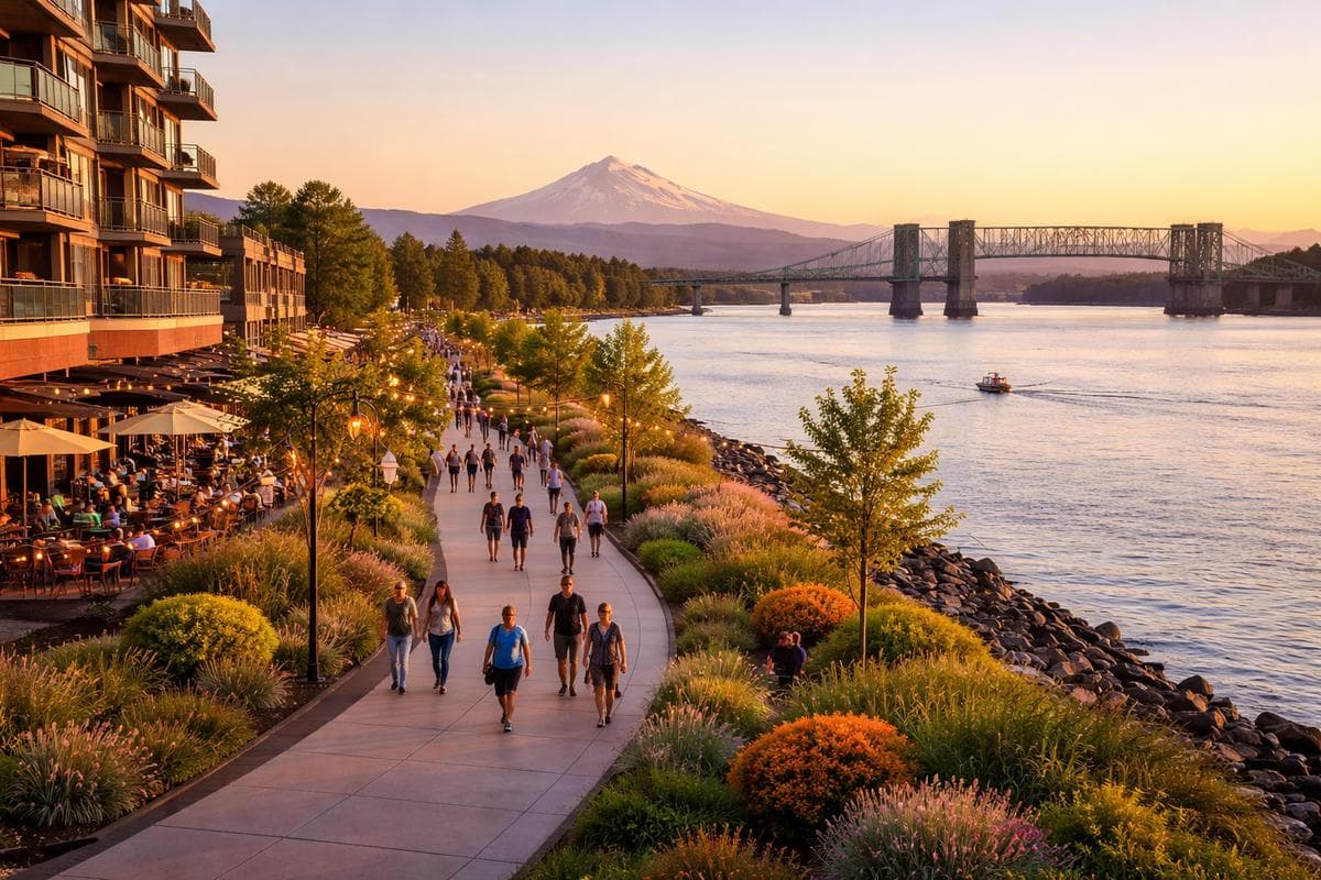 People meeting in Vancouver — small group social outing