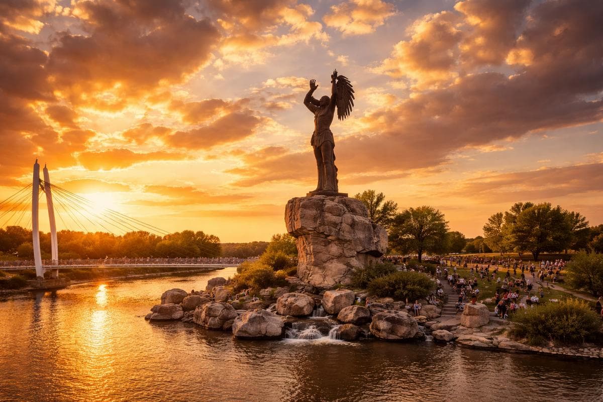 People meeting in Wichita — small group social outing