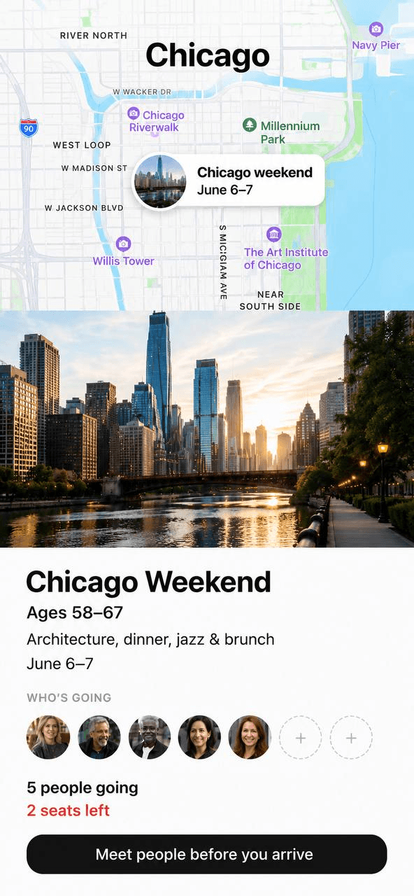 Chicago Weekend group detail