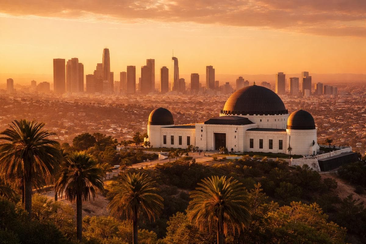 People meeting in Los Angeles — small group social outing