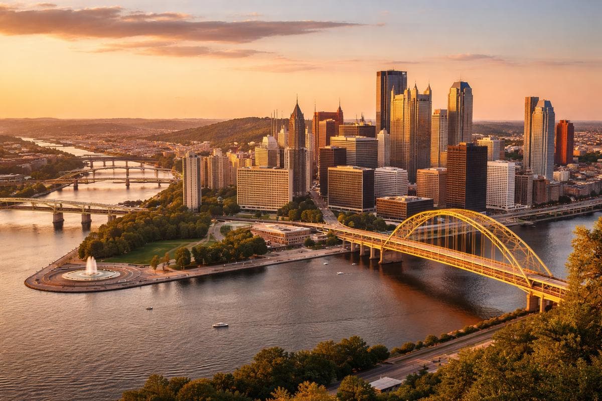 People meeting in Pittsburgh — small group social outing