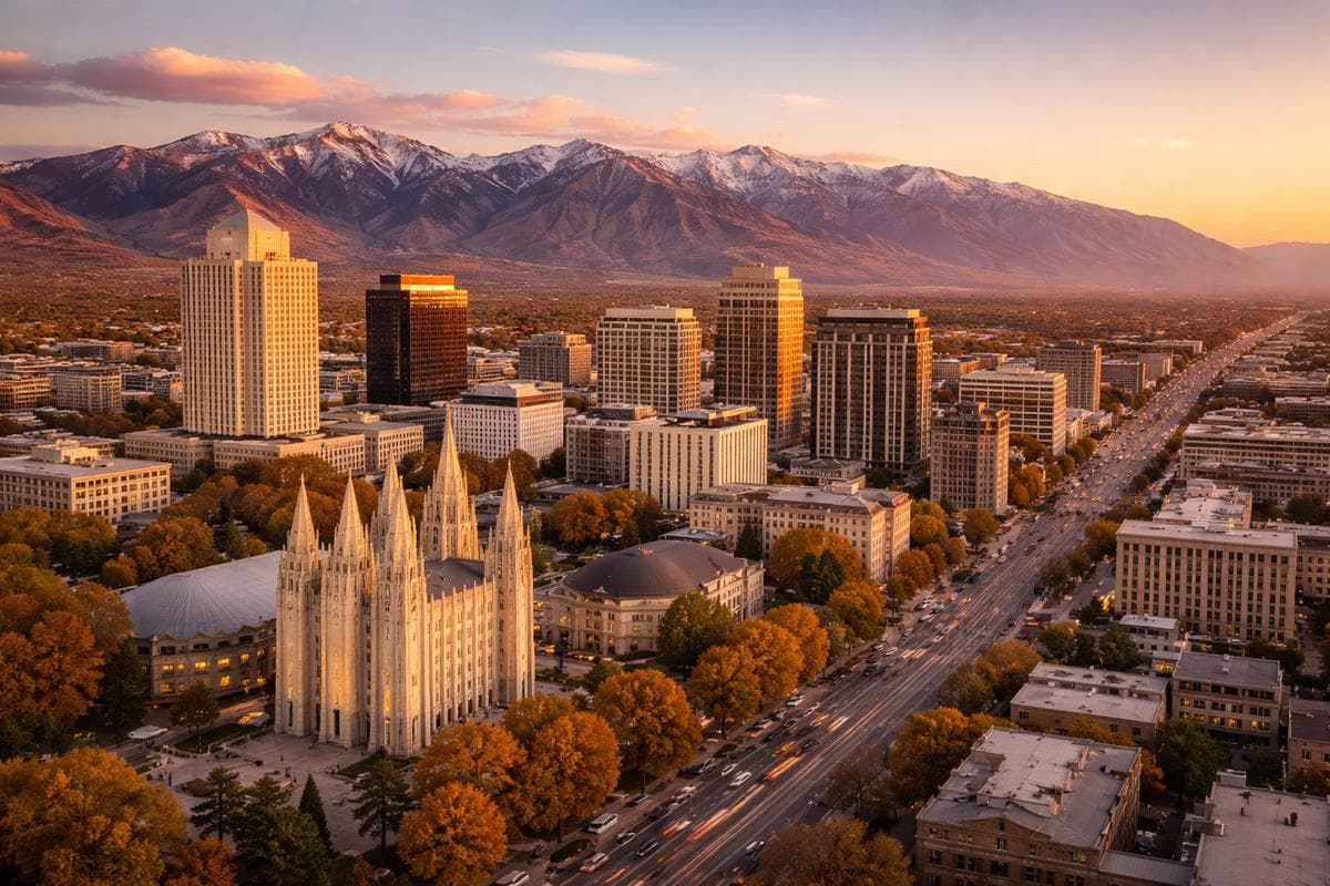 People meeting in Salt Lake City — small group social outing