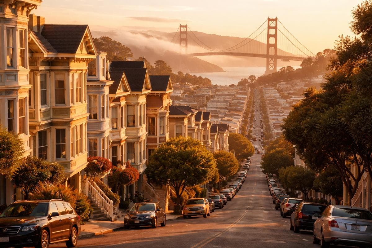 People meeting in San Francisco — small group social outing