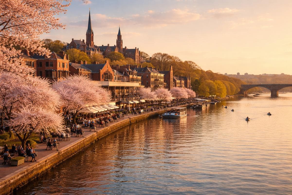 People meeting in Washington DC — small group social outing